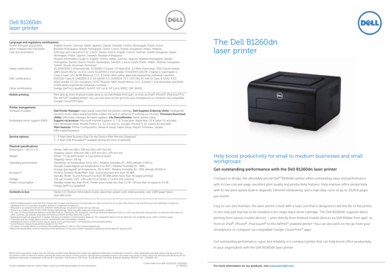 dell 1260dn