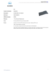 Origin Storage KB-90KRN notebook spare part Datasheet