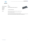 Origin Storage KB-F4RYF notebook spare part Datasheet