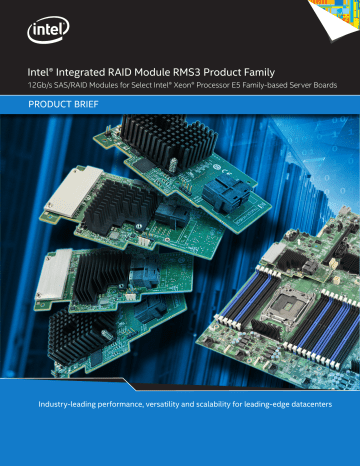 Intel RMS3CC080 RAID controller Datasheet | Manualzz