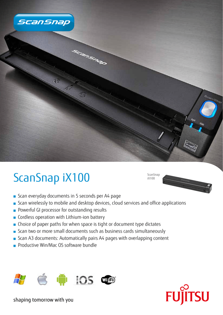 scanner scansnap ix500 twain driver download