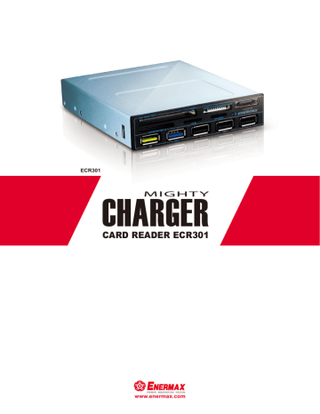 Enermax ECR301CU3E card reader Datasheet | Manualzz