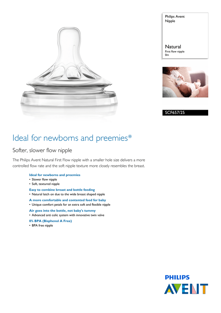 preemie bottle nipple avent