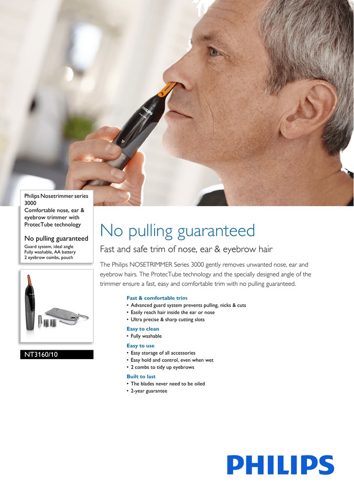 philips trims nose and ear hair