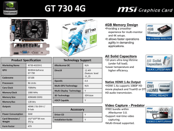 Msi gt 730 discount 4gb