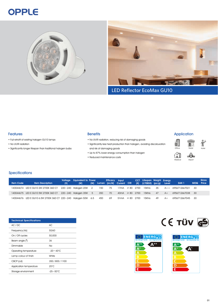 OPPLE Lighting EcoMax | Manualzz