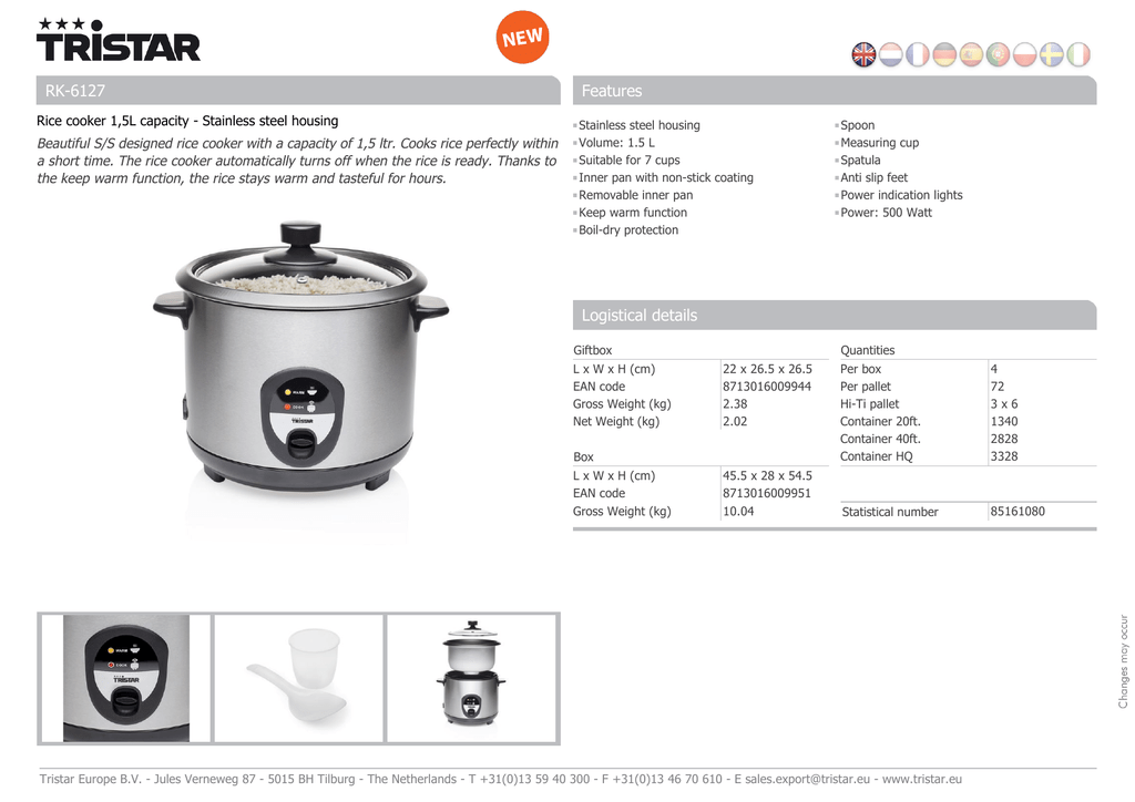 tristar rice