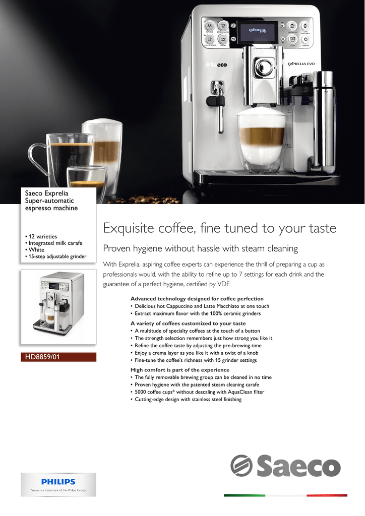 Philips Saeco HD8859/01 coffee maker 
