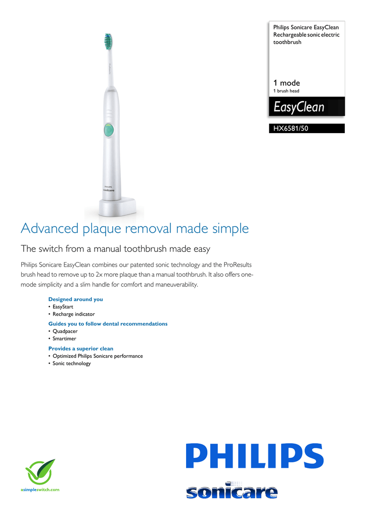sonicare quadpacer
