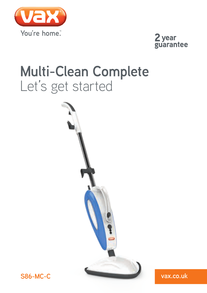 vax s7 steam mop not steaming