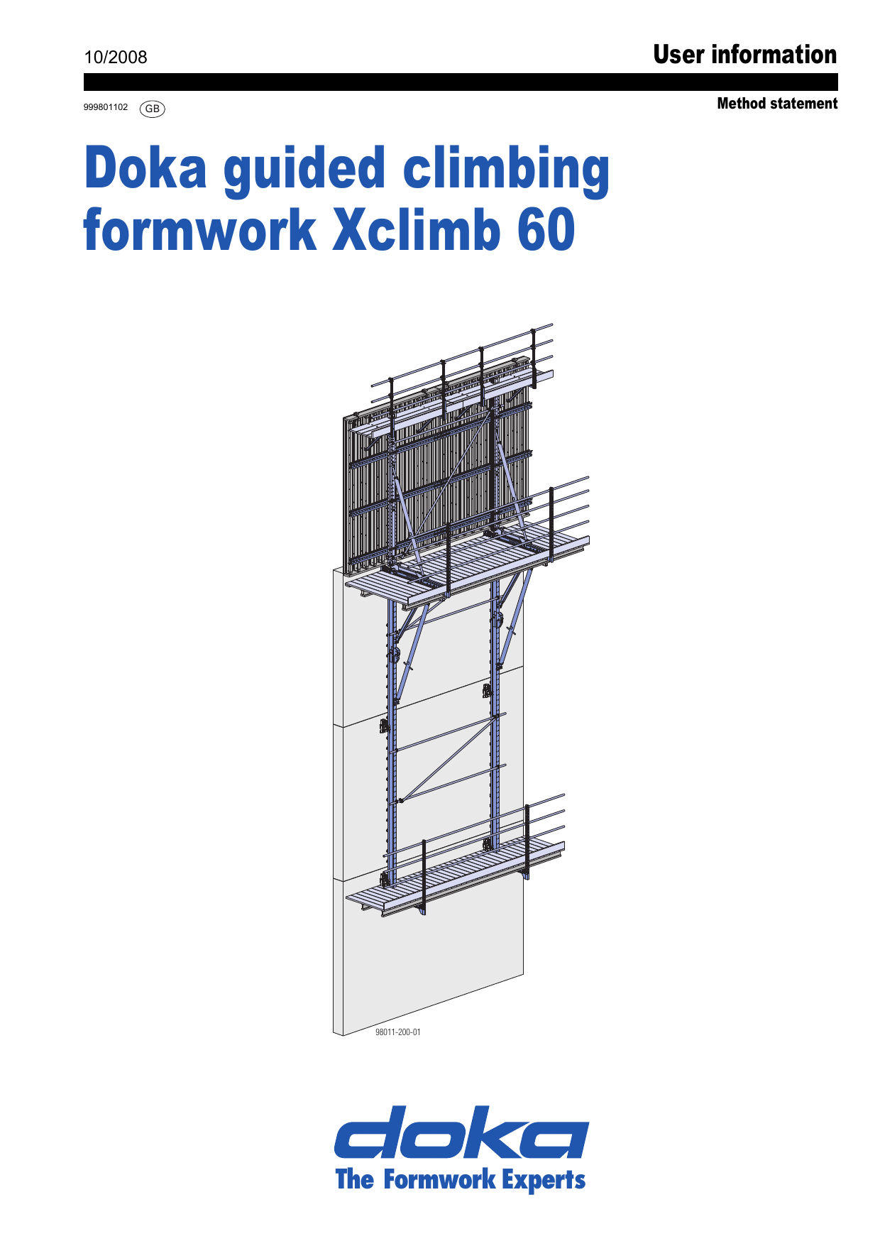Doka Guided Climbing Formwork Xclimb 60