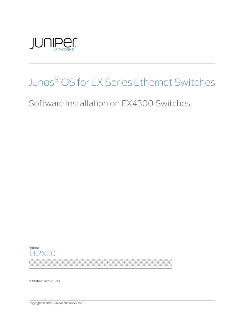 Juniper Networks Operating System