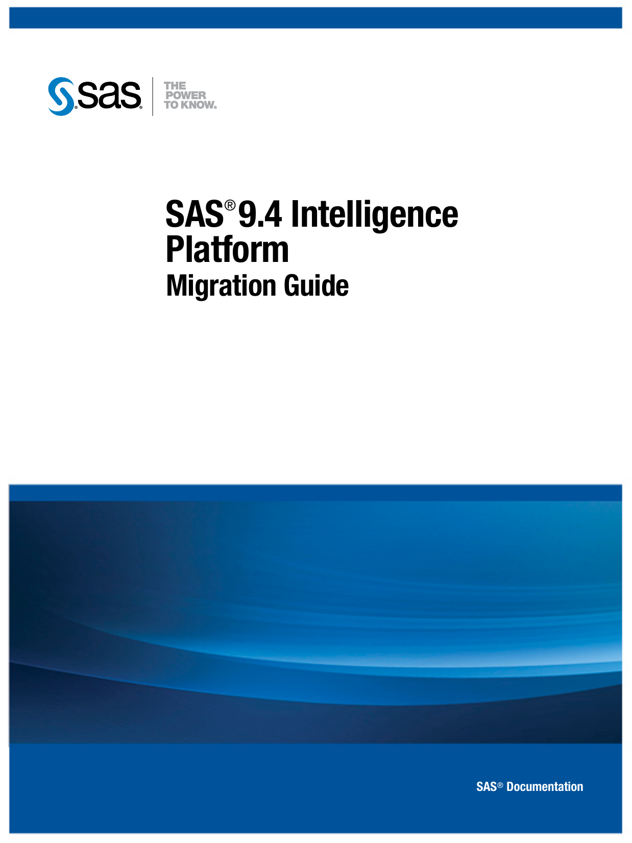 SAS  Intelligence Platform: Migration Guide | Manualzz