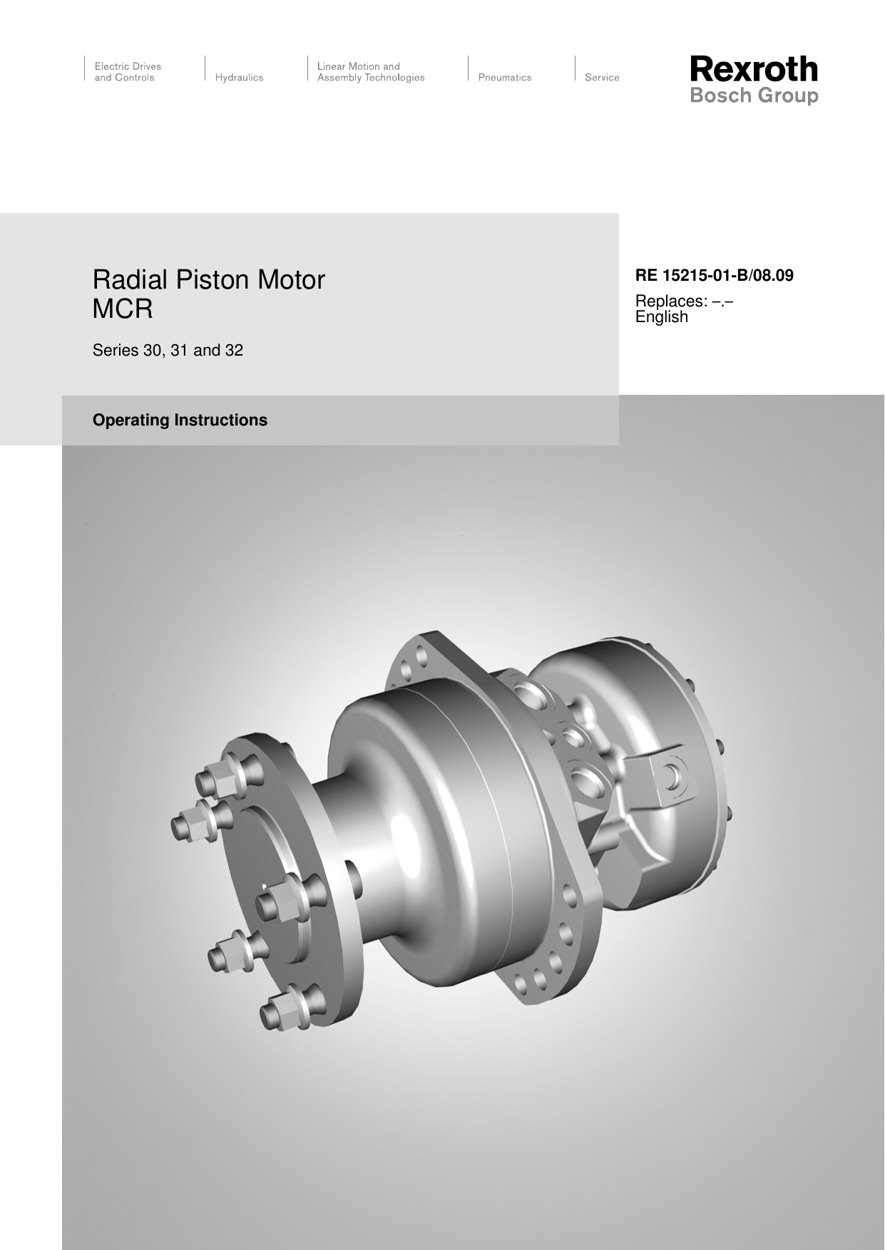 Radial Piston Motor MCR - Manualzz