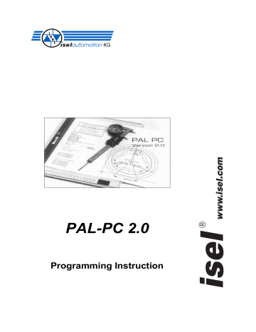 PALPC Programming Instruction | Manualzz