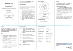 Waterproof Bluetooth Shower Speaker BTS-06 User Manual