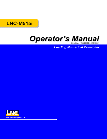 LNC-M515i_Operator`s.. | Manualzz