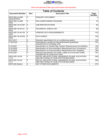 Table Of Contents Eil Tender Portal Manualzz