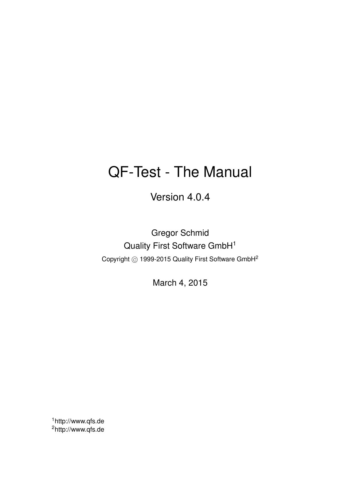 qf test the manual