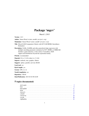 Package Mgcv Manualzz