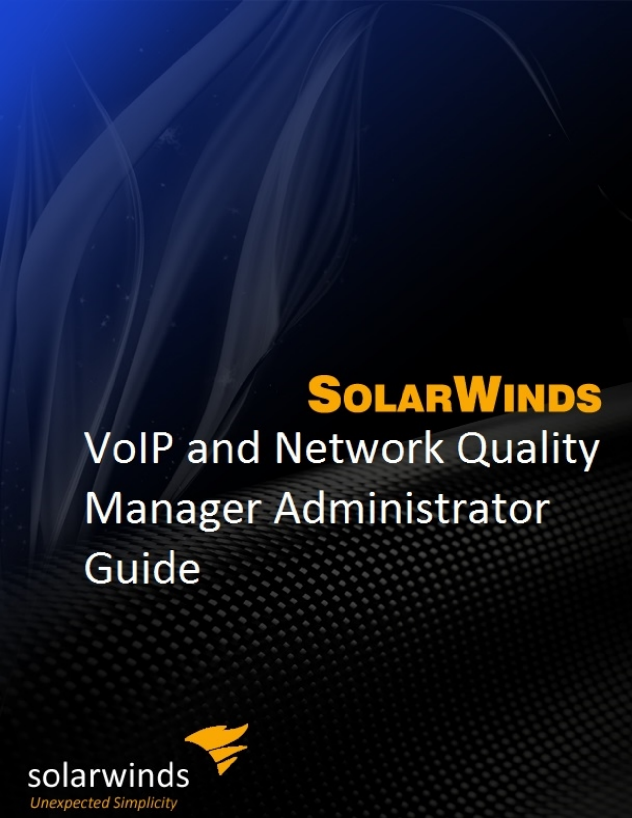 SolarWinds VoIP Network Quality Manager Administrator Guide Manualzz