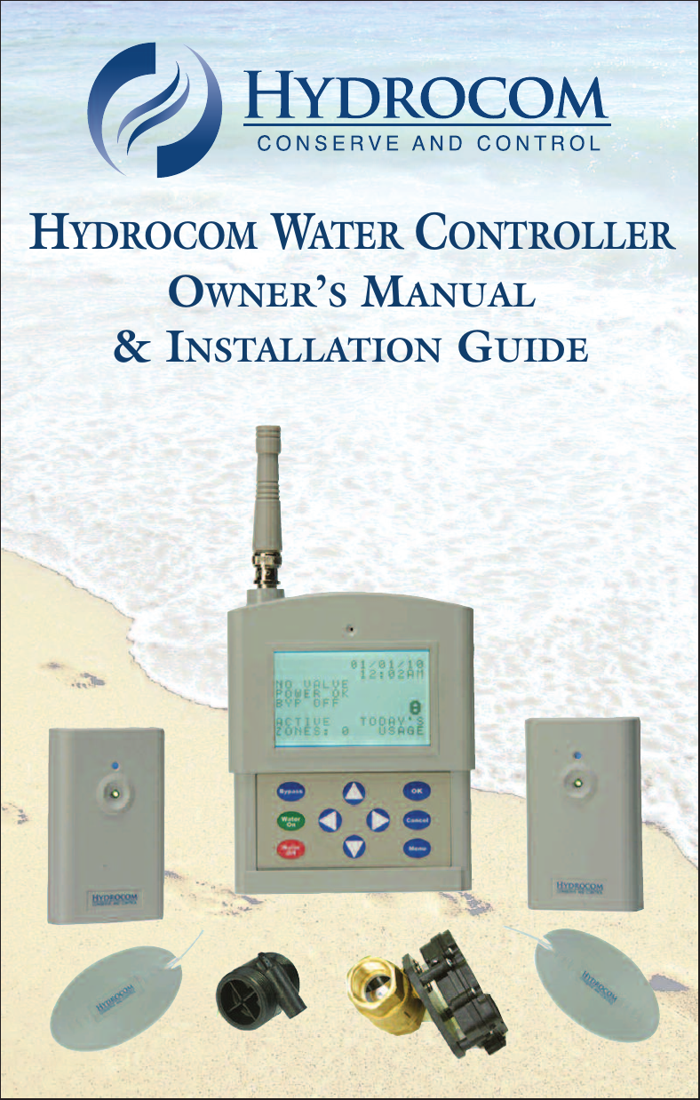 hydrocom water controller - Hydrocom™ | Manualzz