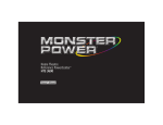 Monster Power HTS 3600 Owner's Manual