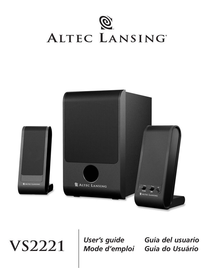 Altec sales lansing xa2021