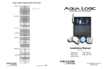 Goldline Aqua Logic AQL-PS-4, 8, 16 Installation Manual