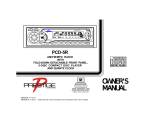 Prestige PCD-5R Owner's Manual