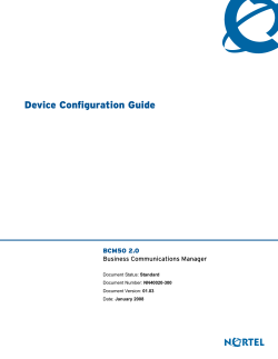 Avaya BCM50 - Reference guide, User guide, User manual, User's manual