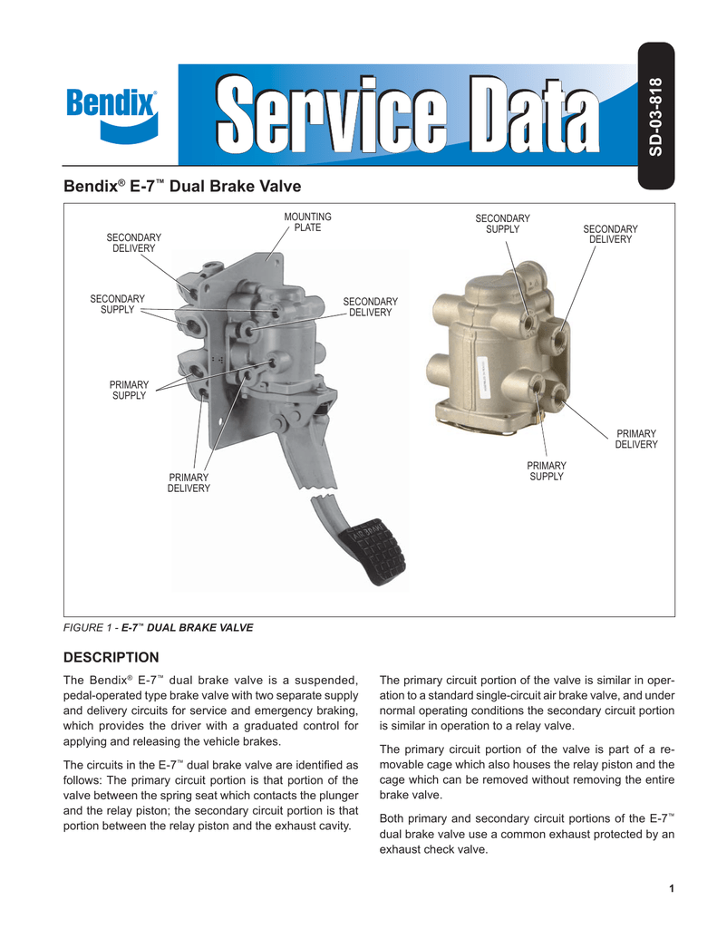 Bendix Sd 03 818 User S Manual Manualzz