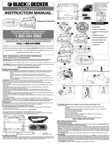 Black Decker 618898 00 Instruction Manual Manualzz