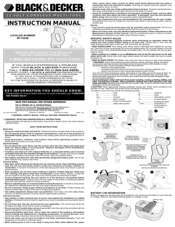 BLACK & DECKER BDCJS20B INSTRUCTION MANUAL Pdf Download