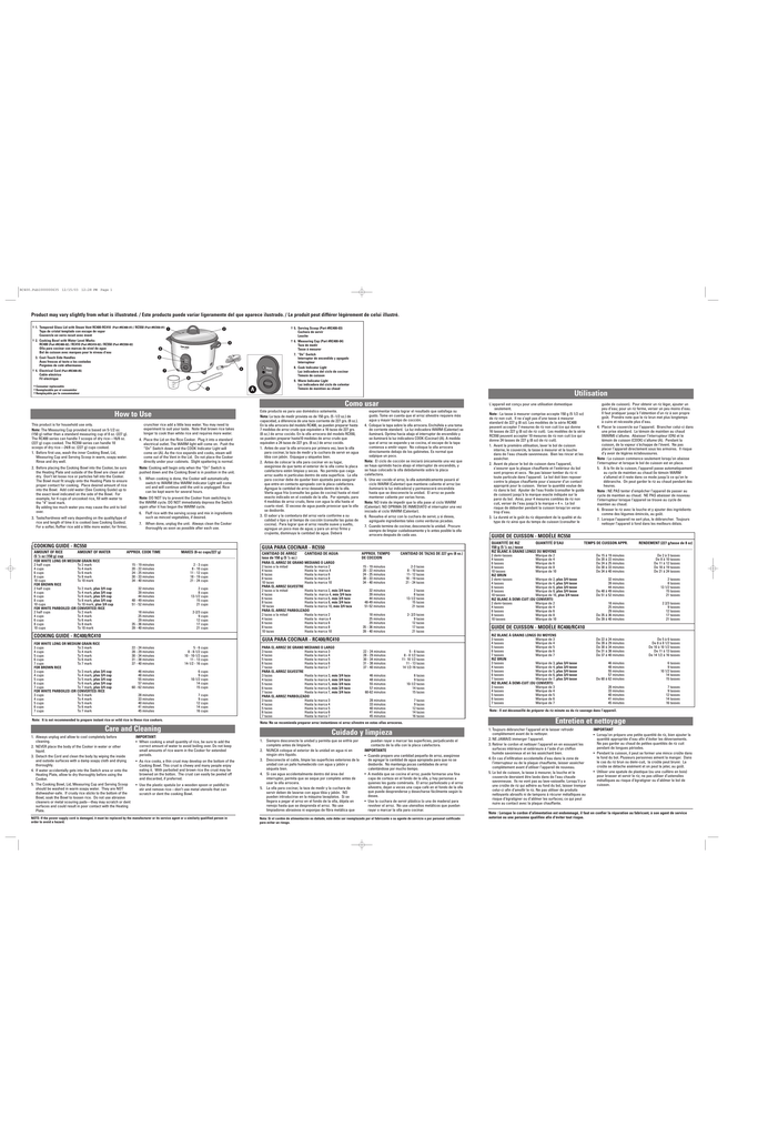 Black Decker RC400 User s Manual Manualzz