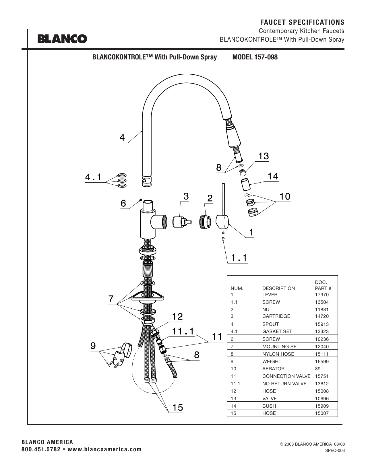 Blanco Kitchen Faucet Parts Things In The Kitchen   003048211 1 5e8a7c762d7aeb8bdc35e2c5a425d702 