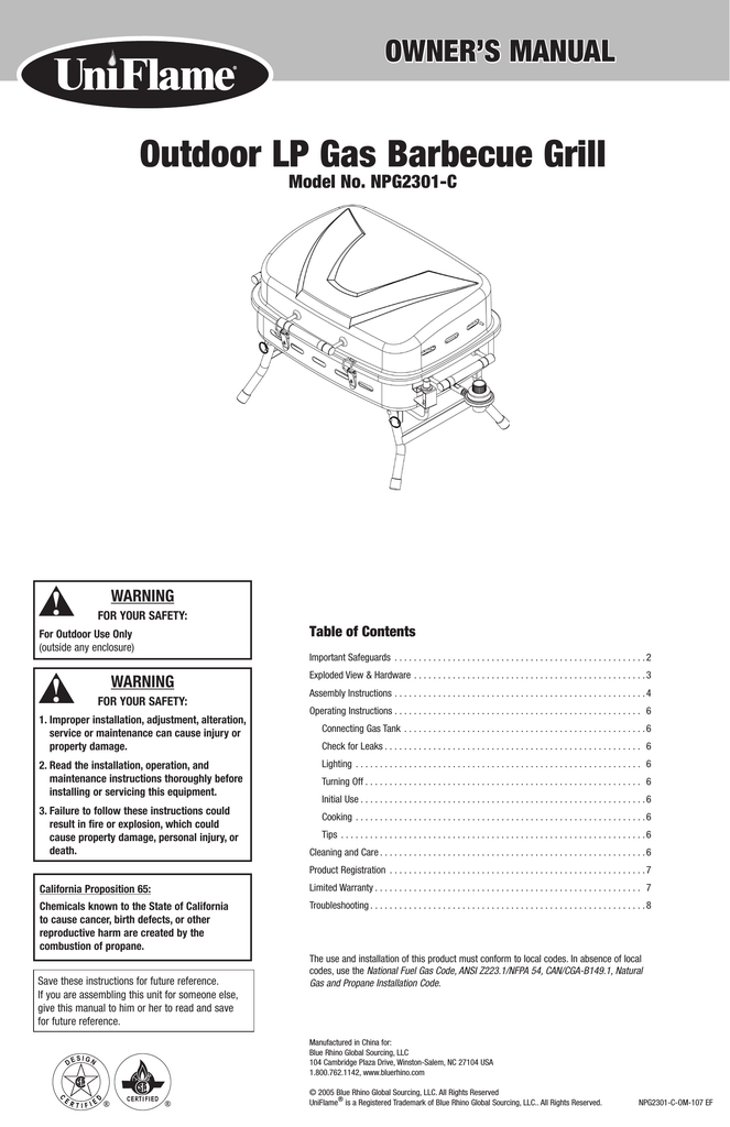 Blue Rhino Npg2301 C User Manual Manualzz - Blue Rhino Global Sourcing Patio Furniture Covers Blue Rhino Npg2301 C User Manual Manualzz - Blue Rhino Global Sourcing Patio Furniture Covers