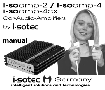 Braun i-soamp-4cx User's Manual | Manualzz