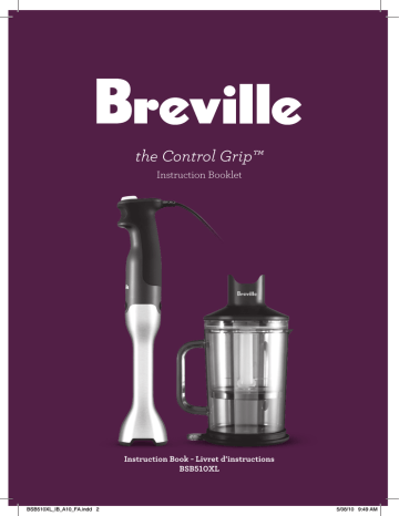 Breville BSB510XL, SLV3100 User manual 