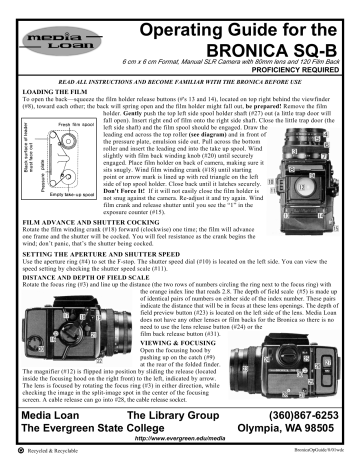 bronica sq-a repairs