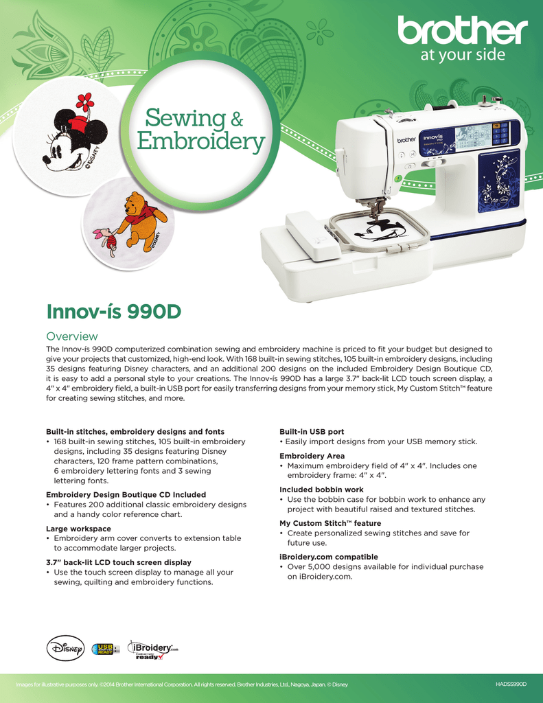 Brother Innovis 990d Manual Selling Discounted idsdeutschland.de