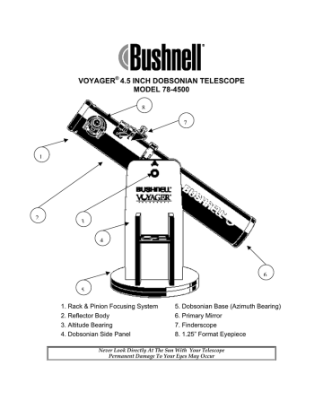 Bushnell voyager sale dobsonian telescope