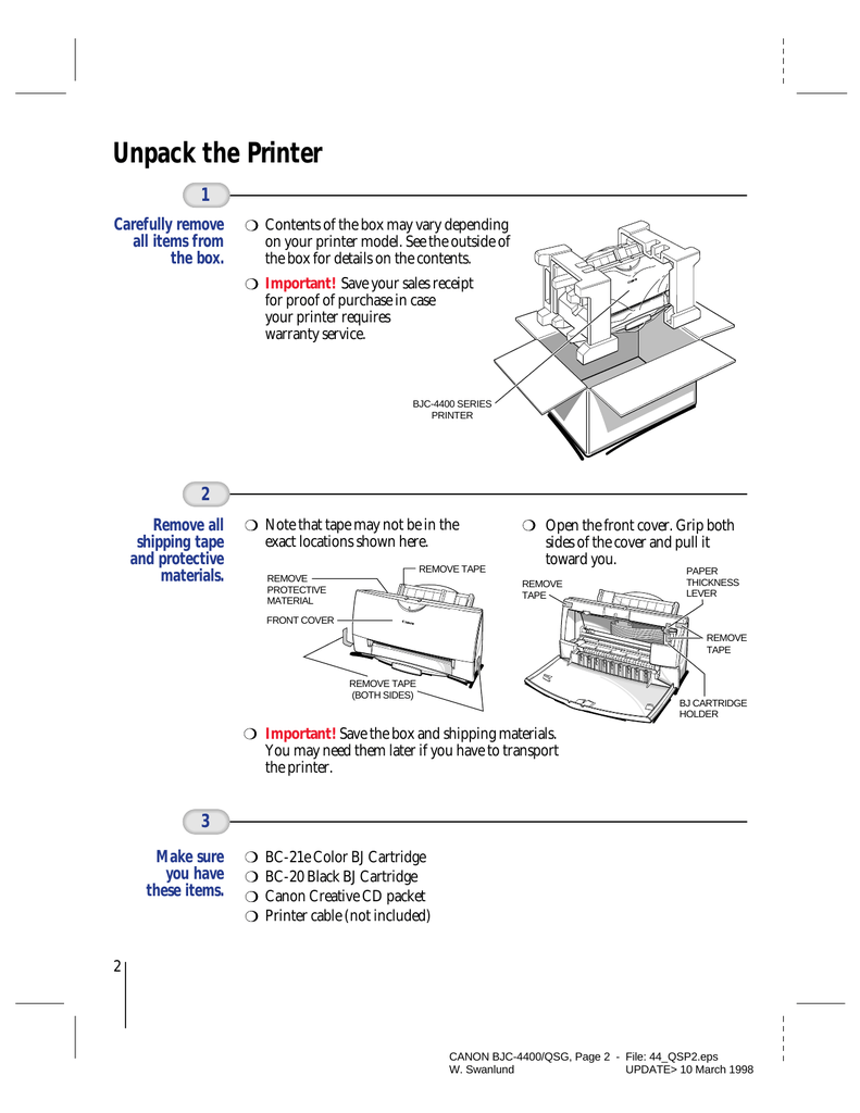 BJC-4400 PRINTER DRIVER (2019) BJC-4400 PRINTER WINDOWS 10 DRIVER DOWNLOAD