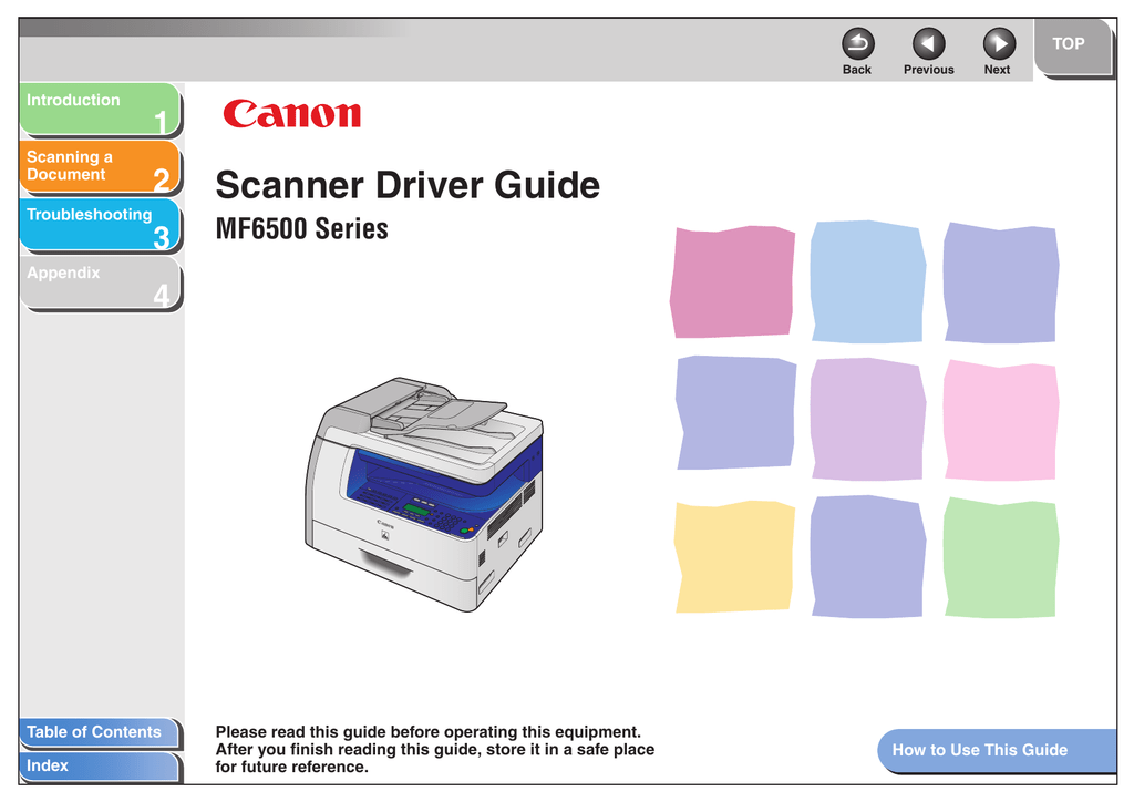 download scanner software for canon imageclass mf6530