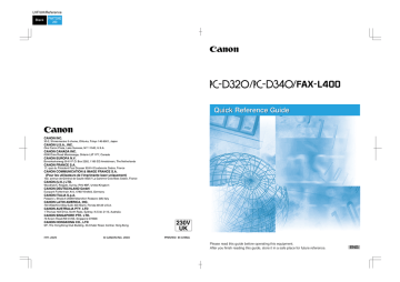 3x ECO Patrone für Canon PC-D-320 PC-D-340 Laser Class 510 I-Sensys Fax L-390 