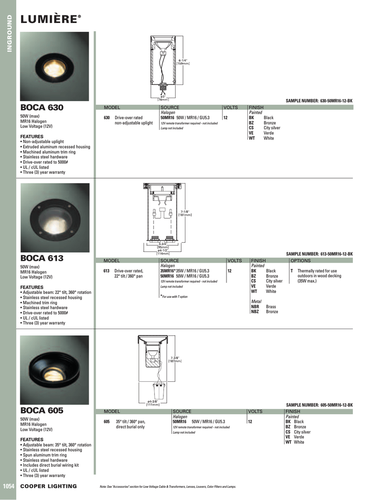 Cooper Lighting Lumiere Boca 605 User S Manual Manualzz Cooper Lighting Lumiere Boca 605 User S Manual Manualzz