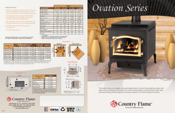 Country Flame Wood Fireplace User's Manual | Manualzz