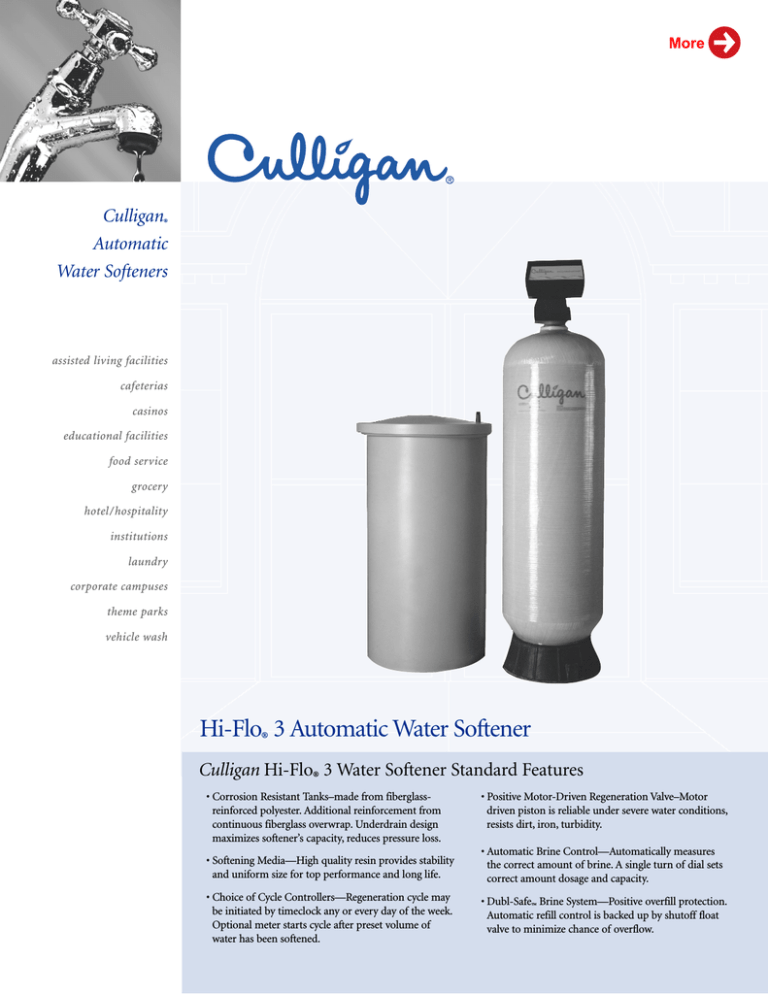 Culligan Automatic Water Softeners User Manual Manualzz 5621