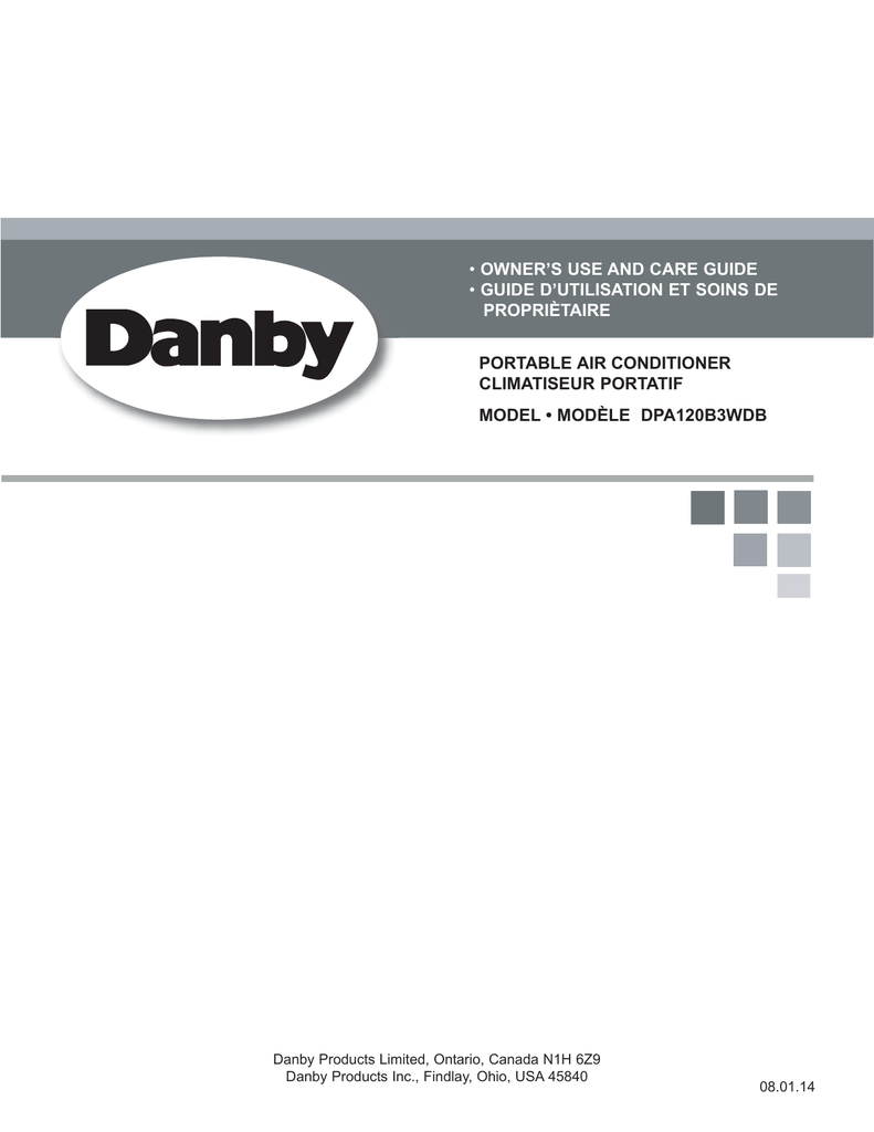 danby portable air conditioner model dpa120b3wdb