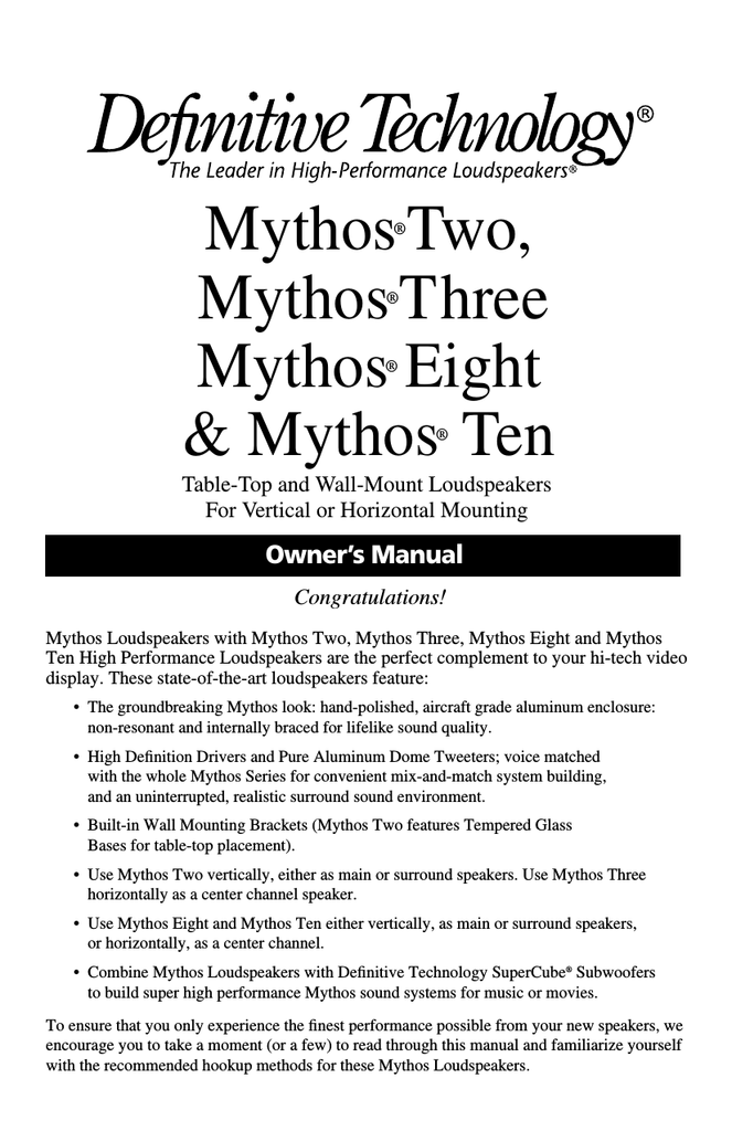 definitive technology mythos eight